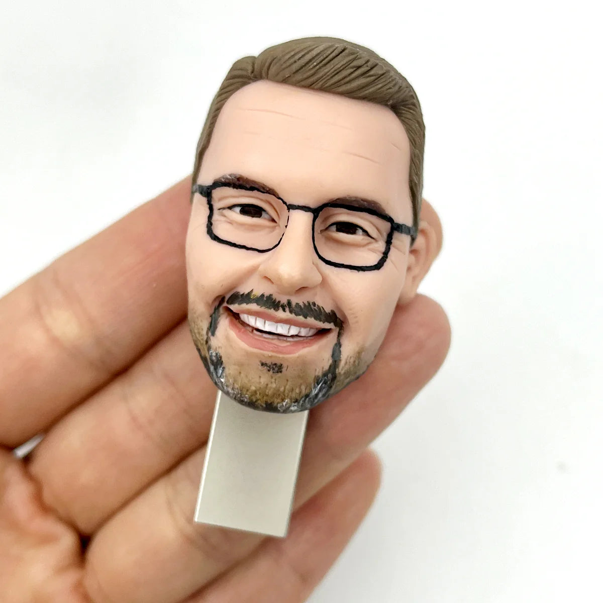 Personalized USB Flash Drive Custom Bobblehead