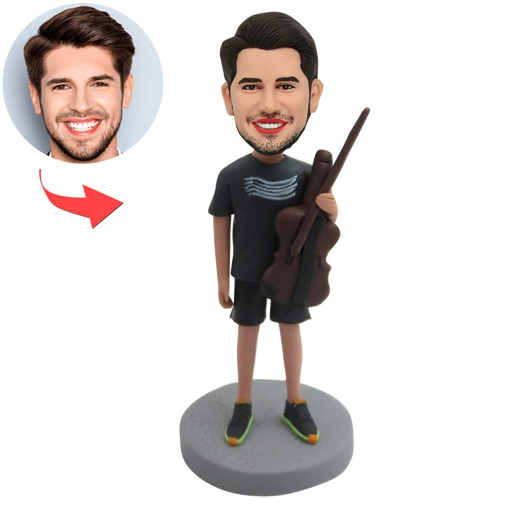 Custom Bobblehead for Music Lovers with Violin