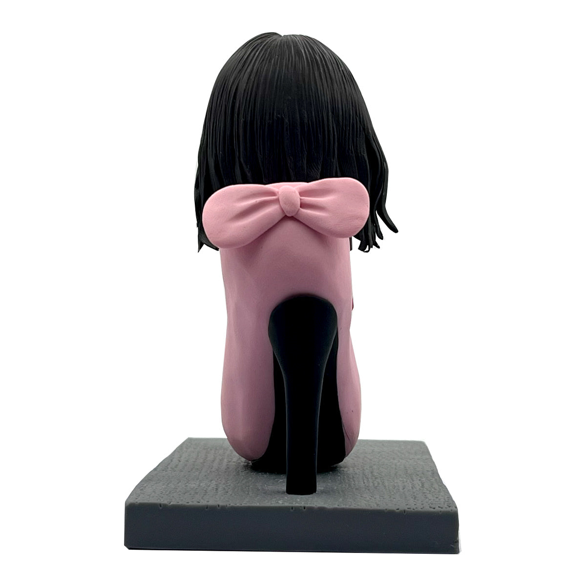 Custom Elegant Lady Bobblehead Sitting on High Heels