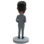 Custom Boss Bobblehead Can Hold Business Card