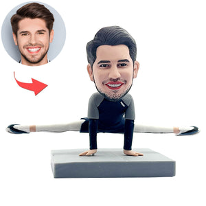 Custom Gymnast Bobblehead