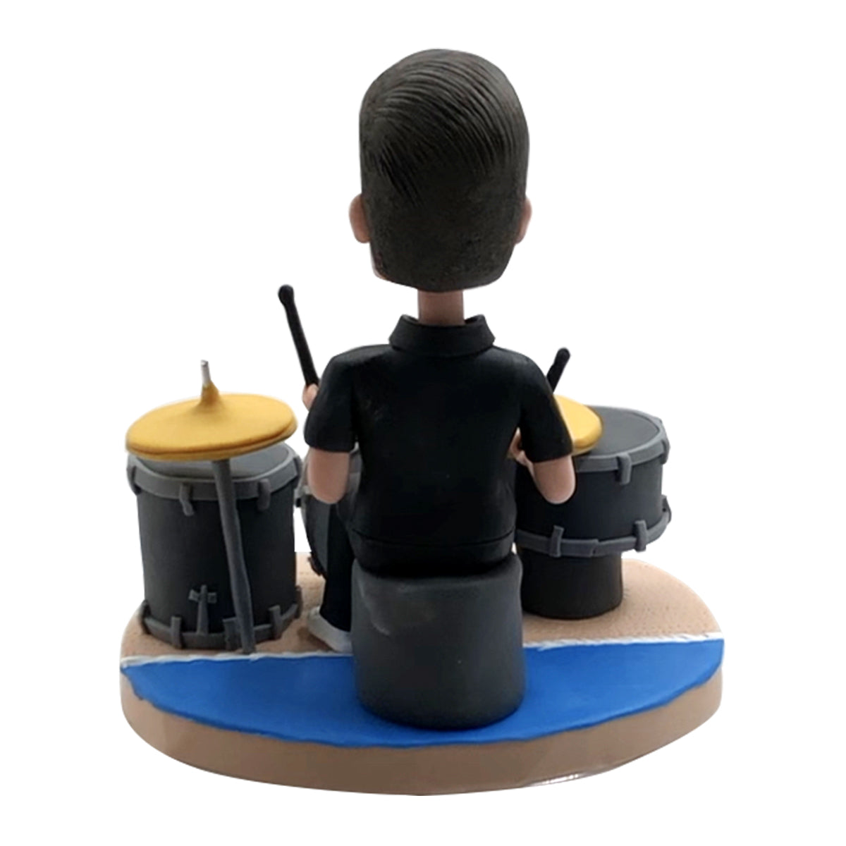 Custom Bobblehead Playing the Drums