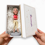 Custom Graduation Bobblehead with Airplane Model