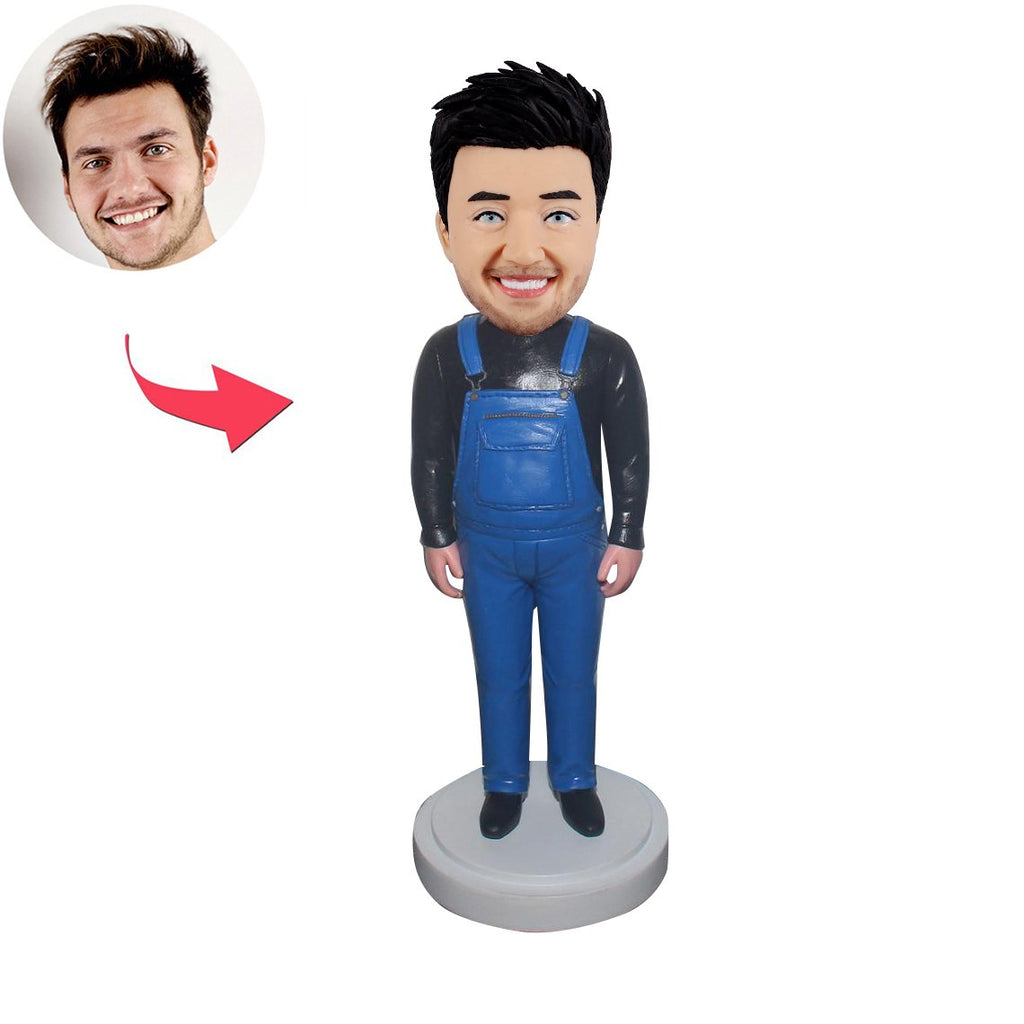 Custom Jeans Man Bobblehead